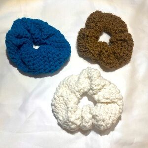 Handmade Scrunchies Pack of 3